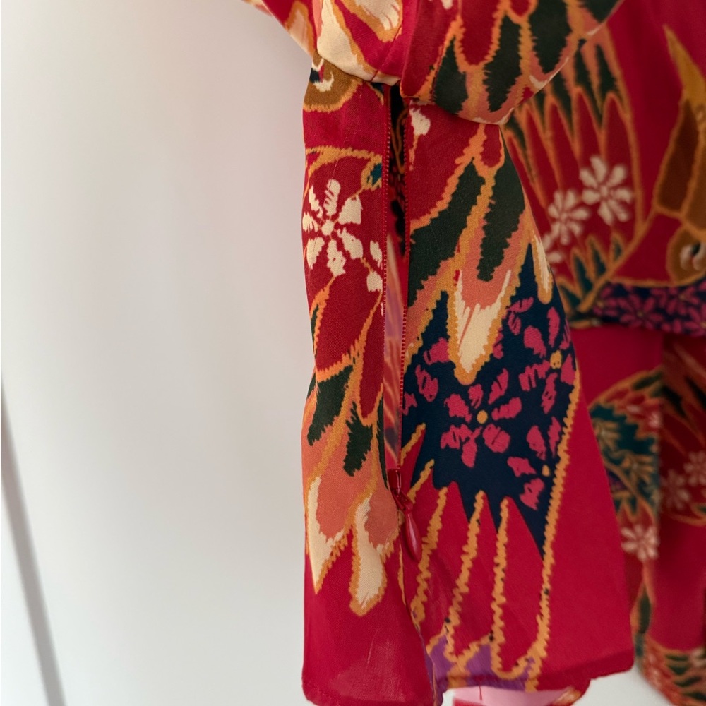 Farm Rio Red Blouse - Picture 5 of 8